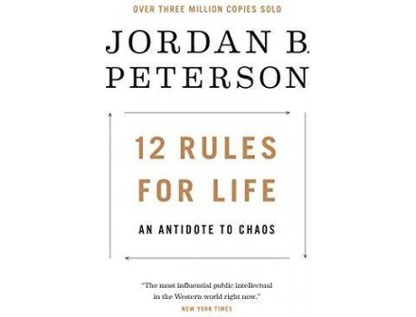 Livro 12 Rules For Life De Jordan B. Peterson (Inglês)