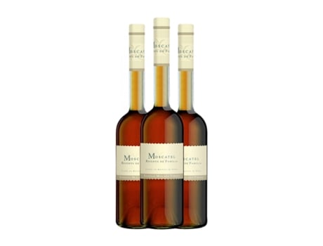 Vinho doce MÁLAGA VIRGEN Familia Mascate de Alexandria Sierras de Málaga Reserva Garrafa Medium (0.5 L - 3 Unidades)