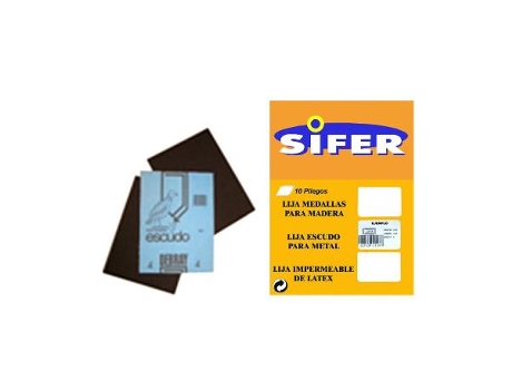 Sifer lija metal set-10 230x280 gr 1   - 100