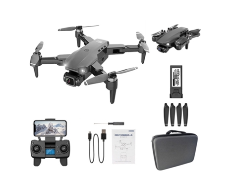 Drone SZSMART  L900 Pro Se com 2 Câmaras 1.2Km de Alcance 4K 5G 25Min Max 7.4V 2200Mah 1 Bateria- Preto