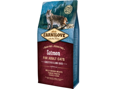 Ração para Gatos  (6 Kg - Seca - Sabor: Salmão)