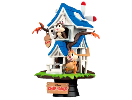 Figura  Figura Diorama Casa Arbol Chip & Dale Disney 16cm