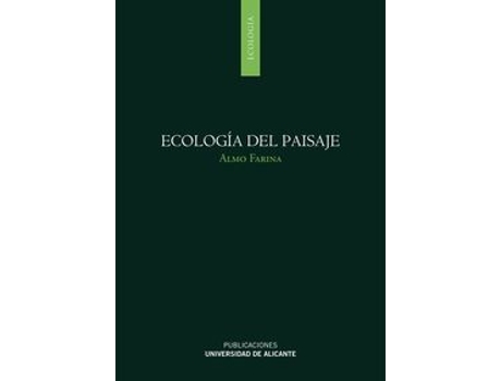 Livro Ecología Del Paisaje de Almo Farina (Italiano)