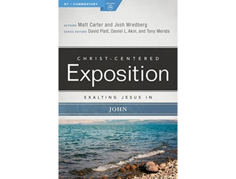 Livro exalting jesus in john de matt carter,josh wredberg (inglês)