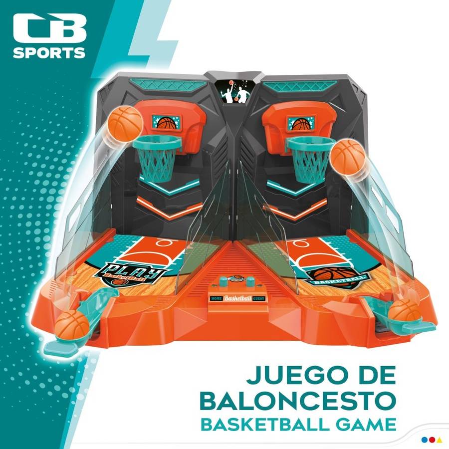 Jogo de Tabuleiro CB TOYS Cesto de Basquete (Idade Mínima: 6 Anos - Nível  Dificuldade: Baixa)