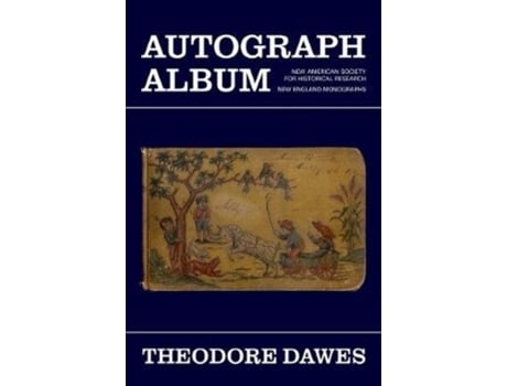 Livro autograph album de theodore dawes (inglês)