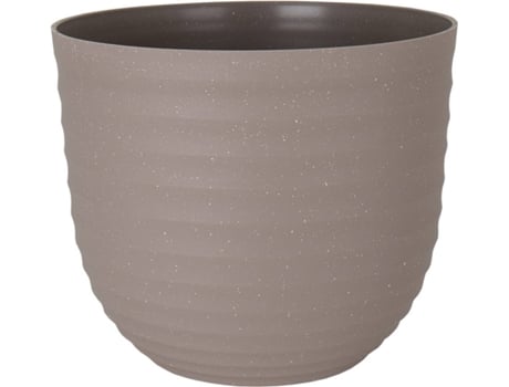 Vaso de resina HAVANA WAVES 40CM LINHO