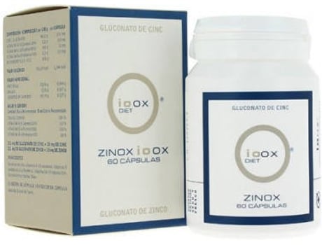 Gluconato de zinco Zinox  60 cápsulas