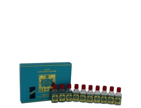 Coffret 4711 by 4711 Gift Set -- Includes Ten (10) Travel size Eau De Cologne .10 oz in a gift box (3 ml)