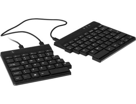 Teclado R-GO TOOLS RGOSP-BEWIBL (Com Cabo - Layout Belga)