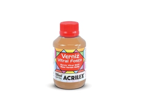 Verniz Vitral Fosco 100Ml Incolor ACRILEX