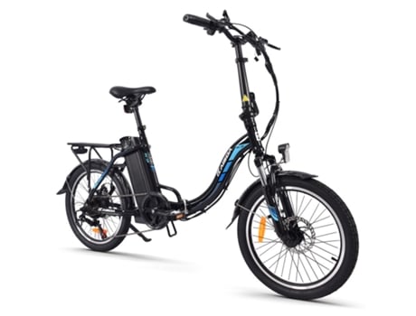 Bicicleta Elétrica Dobrável KAISDA K7 36V 13Ah 20 App Preto