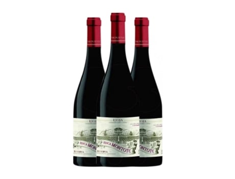 Vinho MONTOTE Rioja Reserva (0.75 L - 3 Unidades)