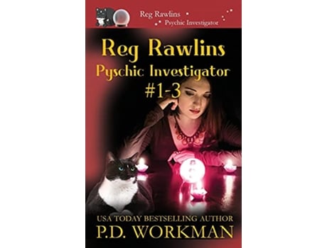 Livro Reg Rawlins Psychic Investigator 13 A Paranormal Cat Cozy Mystery Series de P D Workman (Inglês)