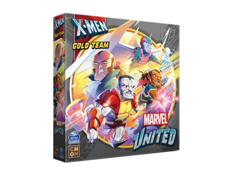 Jogo de Tabuleiro CMON LIMITED Marvel United: Gold Team En (Idade Mínima Recomendada: 14 Anos)