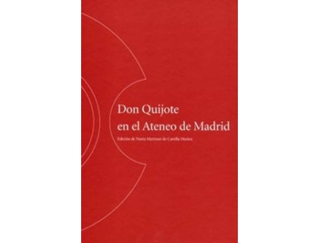 Livro Don Quijote En El Ateneo de Nuria Martinez De Castilla (Espanhol)