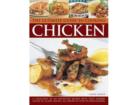 Livro the ultimate guide to cooking chicken de linda fraser (inglês)