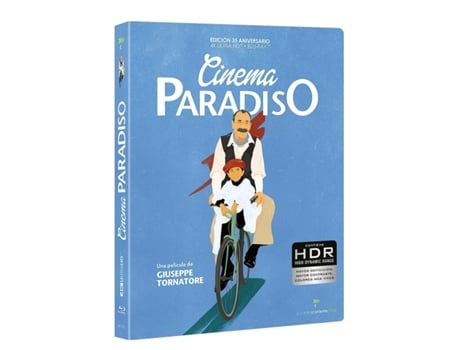 Blu Ray Nuovo Cinema Paradiso Blu Ray 4K Ultra Hd - Cinema Paradiso