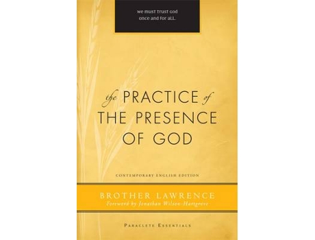 Livro the practice of the presence of god de lawrence brother (inglês)