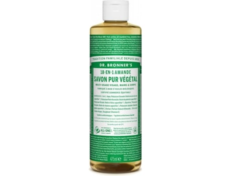 Sabonete Líquido DR.BRONNER'S 18-IN-1 (475 ml)