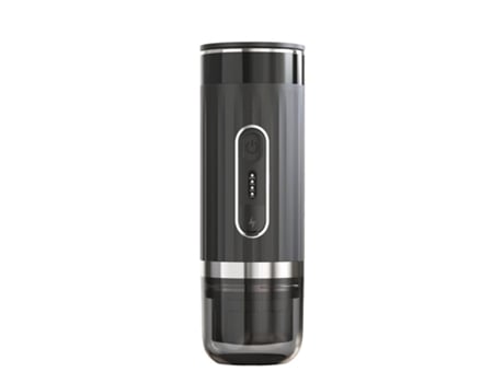 Máquinas de Café de Cápsulas Portátil SZSMART Kf14 com Função de Aquecimento 3In1(Capacidade: 80 Ml)- Preto