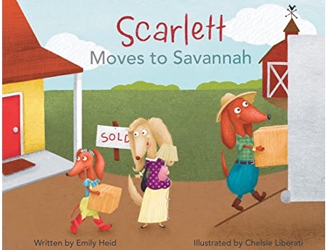 Livro Scarlett Moves to Savannah de Emily Heid (Inglês)