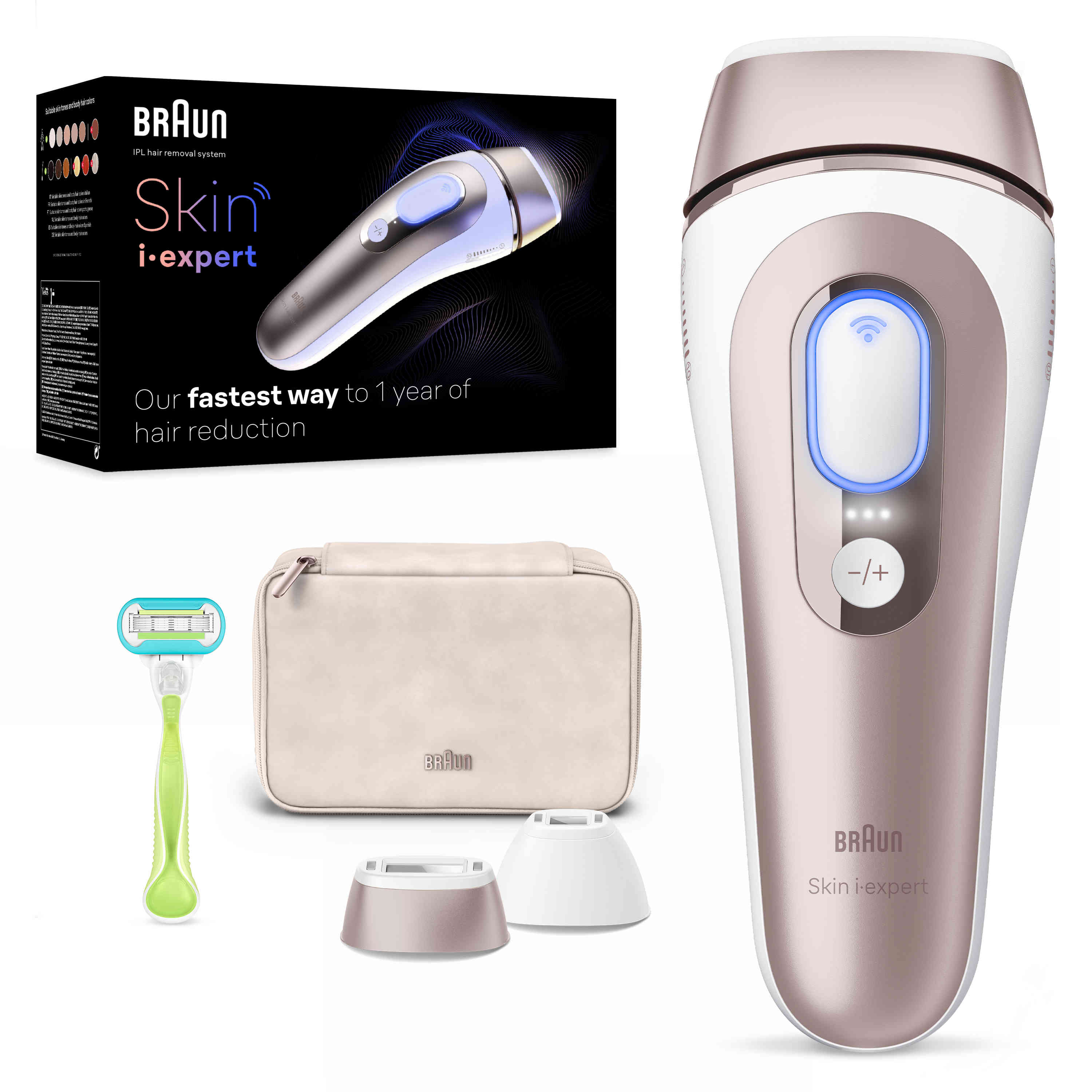 Depiladora Luz Pulsada BRAUN Silk·expert Pro 5 PL5054 (IPL - Multi