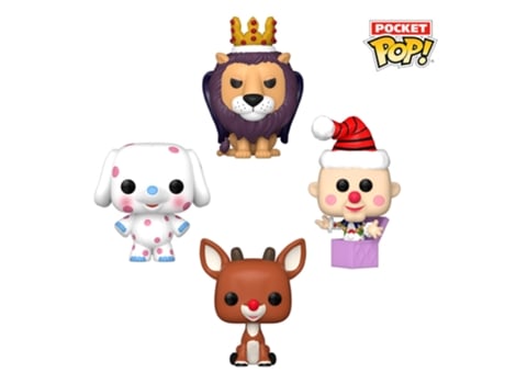 Figura Funko RUDOLPH Holiday Tree Box Pocket Pop! 4-Pack