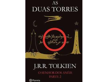 Livro As Duas Torres de J. R. R. Tolkien (Português)