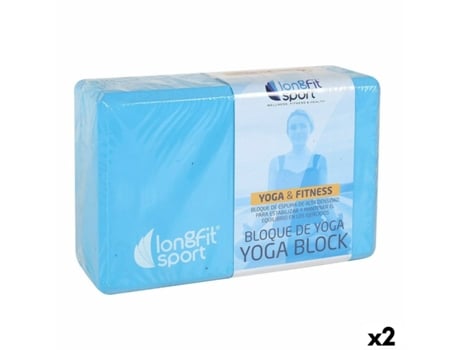 Bloco de Ioga LONGFIT SPORT LONGFIT SPORT Azul