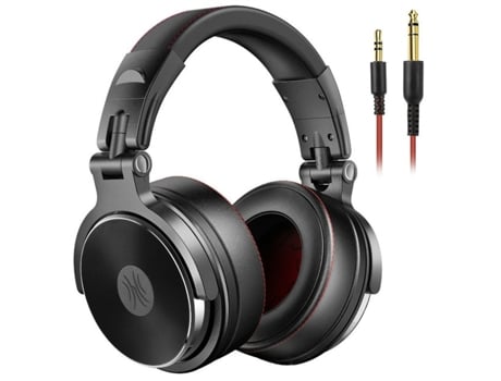 Auriculares ONEODIO Wired Professional Studio Pro Dj com MicroAuriculares Sobre a Orelha