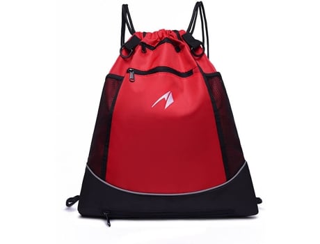 Mochila HONXINM de Malha Vermelho (41x47x16 cm)