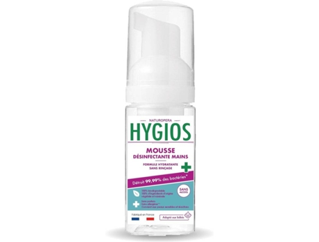 Géis de Desinfeção HYGIOS Espuma Sem Perfume(50 ml)