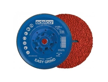 Prato de desbaste EasyGrind (115 mm) EDELCO-DISCOS MIL HOJAS