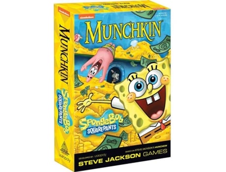 Munchkin Spongebob Squarepants Jogo em Inglês STEVE JACKSON GAMES (Idade recomendada: 11 anos)