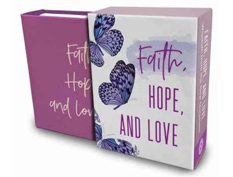 Livro faith, hope, and love de mandala publishing (inglês)