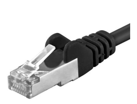 Premiumcord Patch Kabel S-Ftp Cat6A 7M Cerna Cabo de Rede Preto Sf/Utp S-Ftp