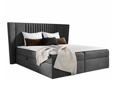 Cama com Estrado Continental Baltimore MOVEIS.PT (214x213x103 cm)