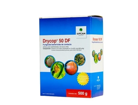 SIPCAM JARDÍN Fungicida Preventivo de Contacto Drycop 50 500 Gr