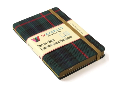 Livro Waverley Stewart Hunting Tartan Cloth Commonplace Notebook de M Astella Waverley e Pocket 9 Cm X 14 Cm Staff (Inglês - Capa Dura)