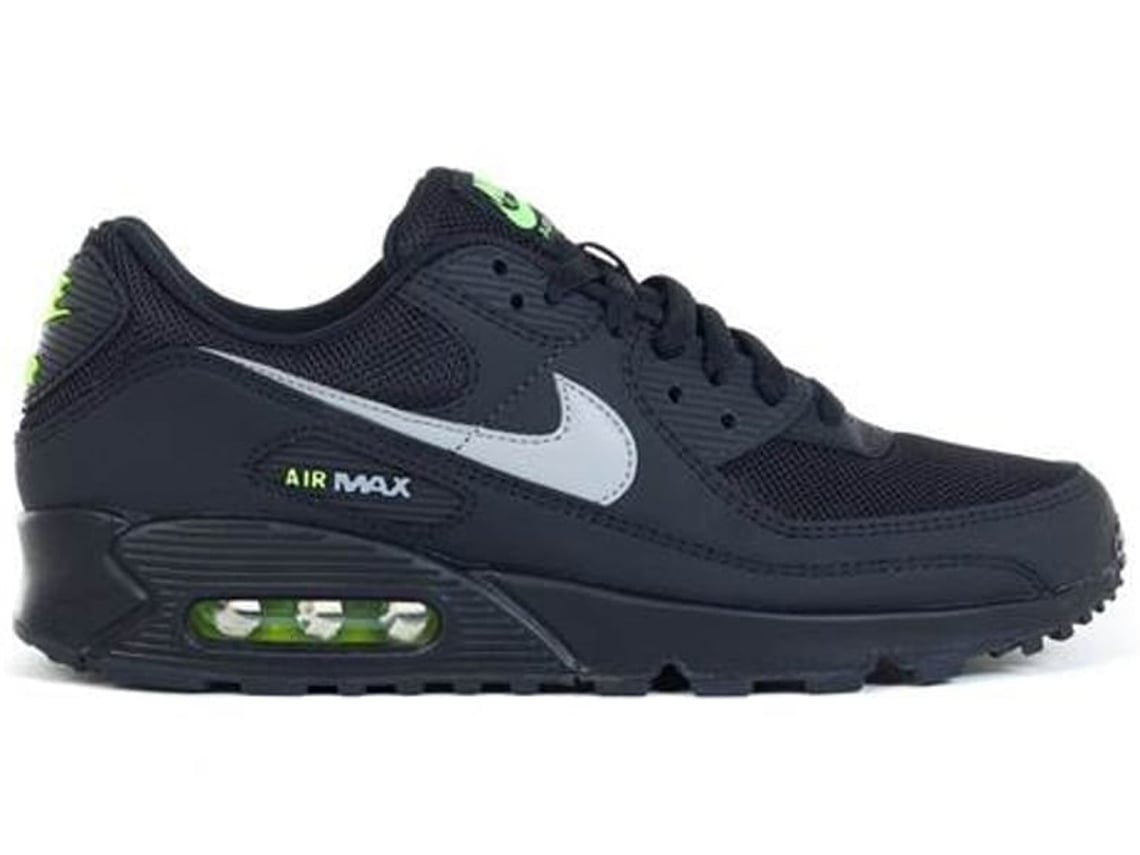 Nike air max 90 best sale couro preto