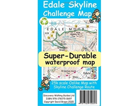 Livro Edale Skyline Challenge Map de David Brawn (Inglês)