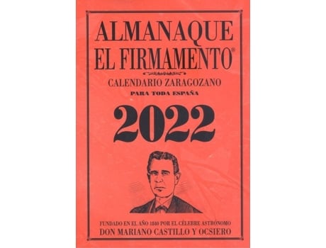 Livro Almanaque El Firmamento 2022 Zaragozano de Aa.Vv (Espanhol)