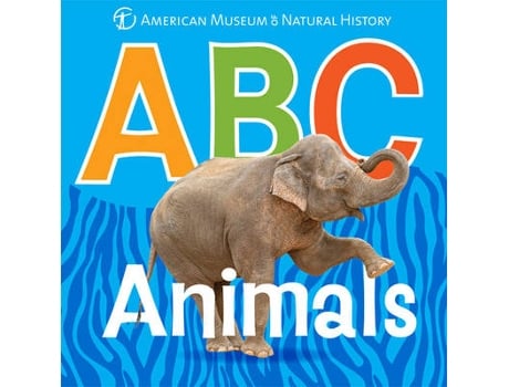 Livro abc dinosaurs de american museum of natural history (inglês)