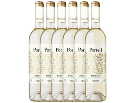 Vinho Brancos SARRAL Sarral Portell Blanco Meio Seco Conca De Barberà (0.75 L - 6 unidades)