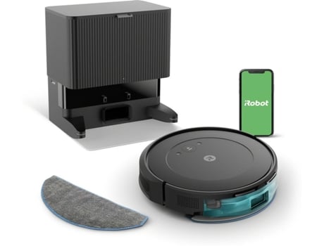 Aspirador Robô IROBOT Combo Roomba 2 Essential  (Autonomia: 160 min - Preto)