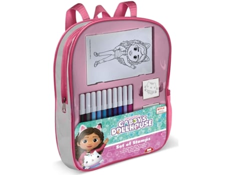 Mochila Conjunto de Pintura GABBY'S DOLLHOUSE