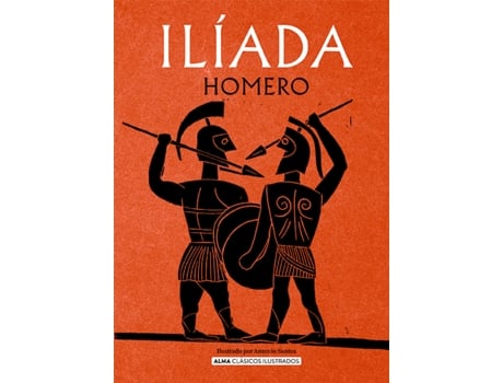 Livro Ilíada de Homero (Espanhol)