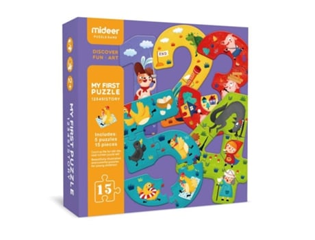 My First Puzzle Story MIDEER (Idade minima recomendada: 2 anos)