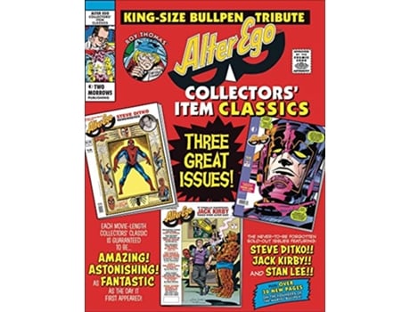 Livro Alter Ego Collectors Item Classics de Roy Thomas e Stan Lee (Inglês)